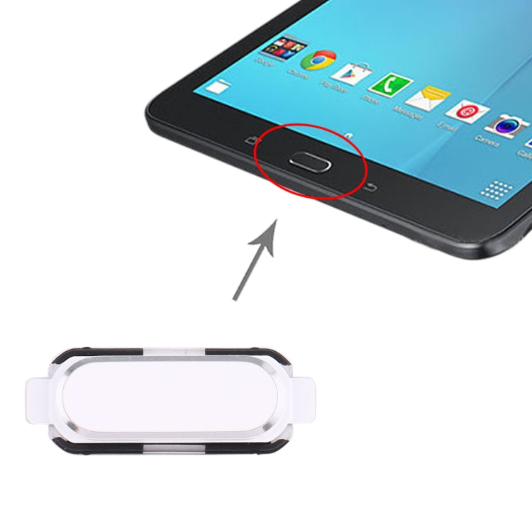 Home Key for Samsung Galaxy Tab E 9.6 SM-T560/T561/T567(White) - Home key & Side Key by buy2fix | Online Shopping UK | buy2fix