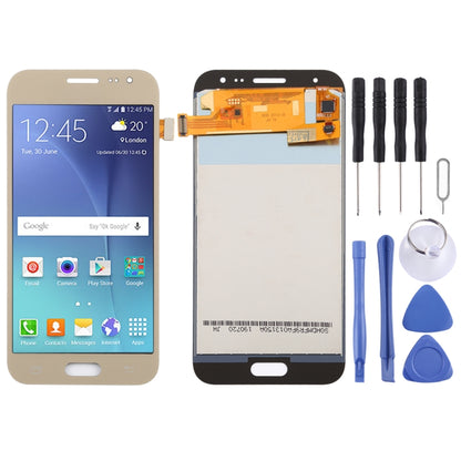 TFT LCD Screen for Galaxy J2 (2015) / J200F / J200Y / J200G / J200H / J200GU With Digitizer Full Assembly (Gold) - LCD Screen by buy2fix | Online Shopping UK | buy2fix