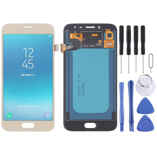 TFT LCD Screen for Galaxy J2 Pro (2018) J250F/DS With Digitizer Full Assembly (Gold)