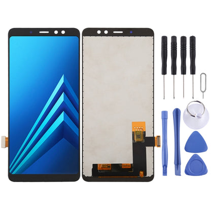 incell LCD Half Screen for Galaxy A8+ (2018) A730F, A730F/DS With Digitizer Full Assembly (Black) - Others by buy2fix | Online Shopping UK | buy2fix