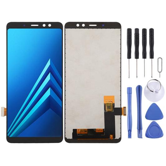 incell LCD Half Screen for Galaxy A8+ (2018) A730F, A730F/DS With Digitizer Full Assembly (Black) - Others by buy2fix | Online Shopping UK | buy2fix