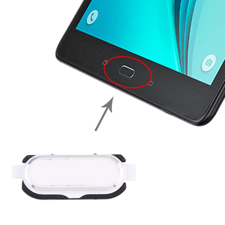 Home Key for Samsung Galaxy Tab A 9.7 SM-T550/T555/P550/P555(White) - Home key & Side Key by buy2fix | Online Shopping UK | buy2fix