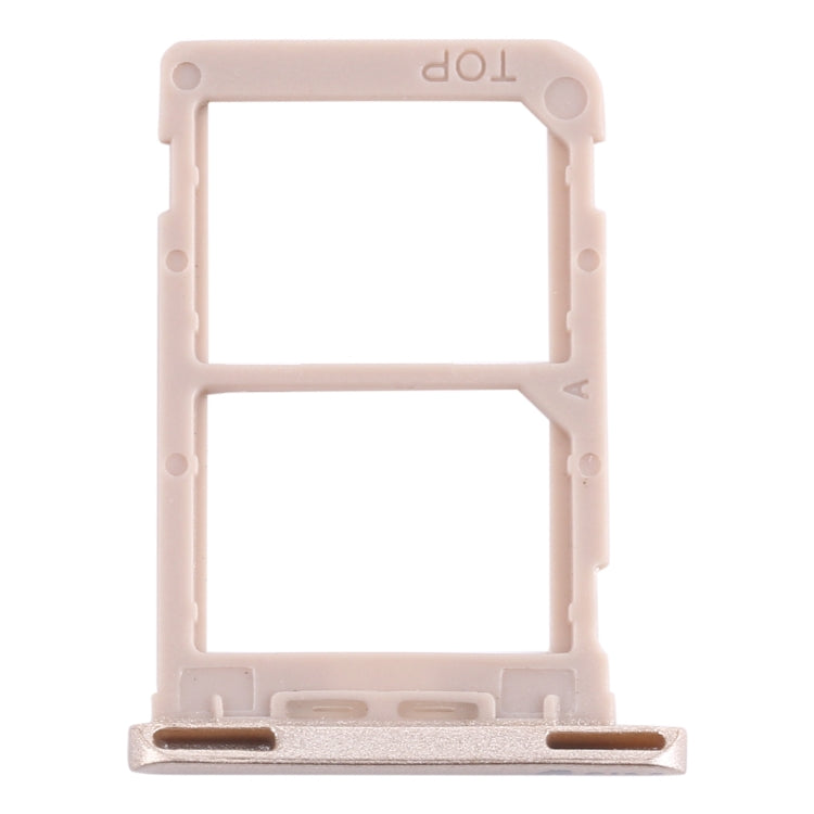 For Samsung Galaxy Tab A 7.0 (2016) SM-T285 SIM Card Tray + SIM Card Tray (Gold) - Card Tray by buy2fix | Online Shopping UK | buy2fix