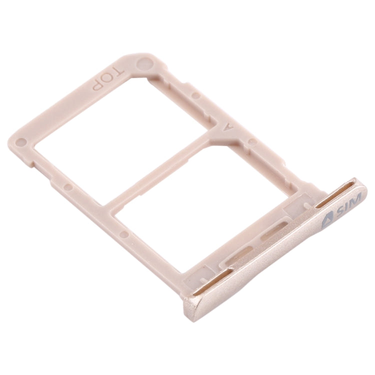 For Samsung Galaxy Tab A 7.0 (2016) SM-T285 SIM Card Tray + SIM Card Tray (Gold) - Card Tray by buy2fix | Online Shopping UK | buy2fix