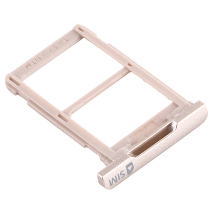 For Samsung Galaxy Tab A 7.0 (2016) SM-T285 SIM Card Tray + SIM Card Tray (Gold) - Card Tray by buy2fix | Online Shopping UK | buy2fix