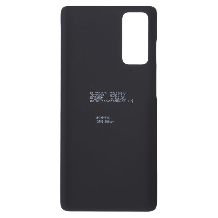For Samsung Galaxy S20 FE Battery Back Cover (Black) - Back Cover by buy2fix | Online Shopping UK | buy2fix