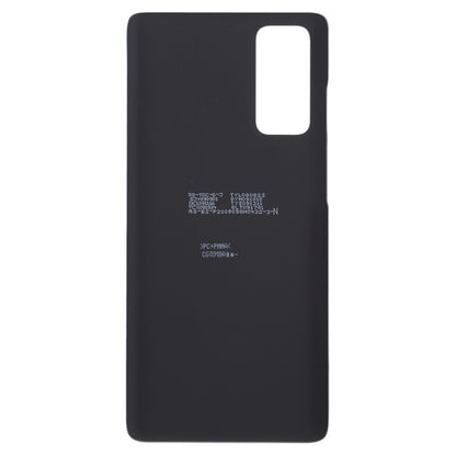 For Samsung Galaxy S20 FE Battery Back Cover (Black) - Back Cover by buy2fix | Online Shopping UK | buy2fix