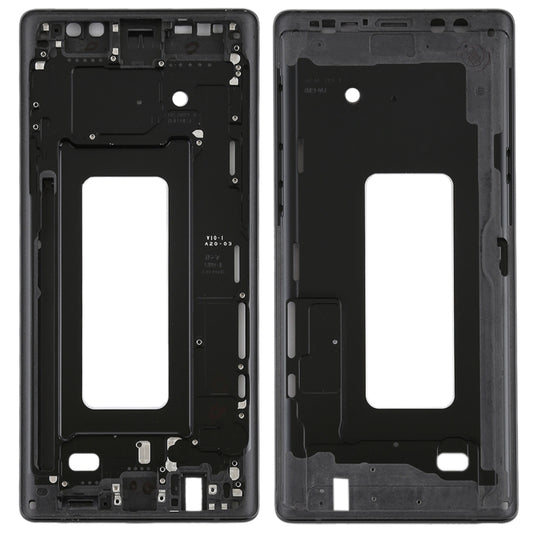 For Galaxy Note9 Front Housing LCD Frame Bezel (Black) - Frame Bezel Plate by buy2fix | Online Shopping UK | buy2fix
