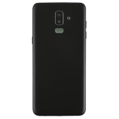 For Galaxy J8 (2018), J810F/DS, J810Y/DS, J810G/DS Back Cover with Side Keys & Camera Lens (Black) - Back Cover by buy2fix | Online Shopping UK | buy2fix