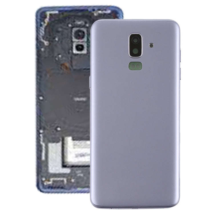 For Galaxy J8 (2018), J810F/DS, J810Y/DS, J810G/DS Back Cover with Side Keys & Camera Lens (Grey) - Back Cover by buy2fix | Online Shopping UK | buy2fix