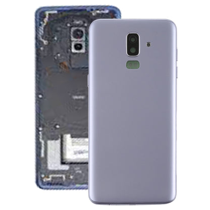 For Galaxy J8 (2018), J810F/DS, J810Y/DS, J810G/DS Back Cover with Side Keys & Camera Lens (Grey) - Back Cover by buy2fix | Online Shopping UK | buy2fix