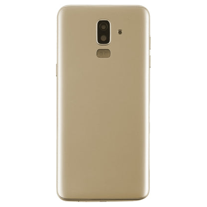 For Galaxy J8 (2018), J810F/DS, J810Y/DS, J810G/DS Back Cover with Side Keys & Camera Lens (Gold) - Back Cover by buy2fix | Online Shopping UK | buy2fix