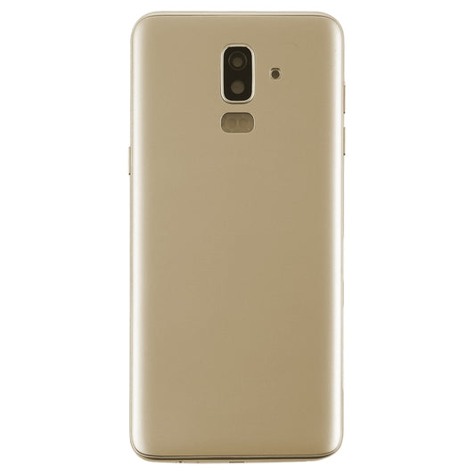 For Galaxy J8 (2018), J810F/DS, J810Y/DS, J810G/DS Back Cover with Side Keys & Camera Lens (Gold) - Back Cover by buy2fix | Online Shopping UK | buy2fix