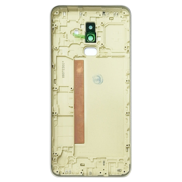 For Galaxy J8 (2018), J810F/DS, J810Y/DS, J810G/DS Back Cover with Side Keys & Camera Lens (Gold) - Back Cover by buy2fix | Online Shopping UK | buy2fix