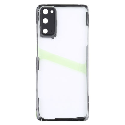 For Samsung Galaxy S20 SM-G980 SM-G980F SM-G980F/DS Glass Transparent Battery Back Cover (Transparent) - Back Cover by buy2fix | Online Shopping UK | buy2fix
