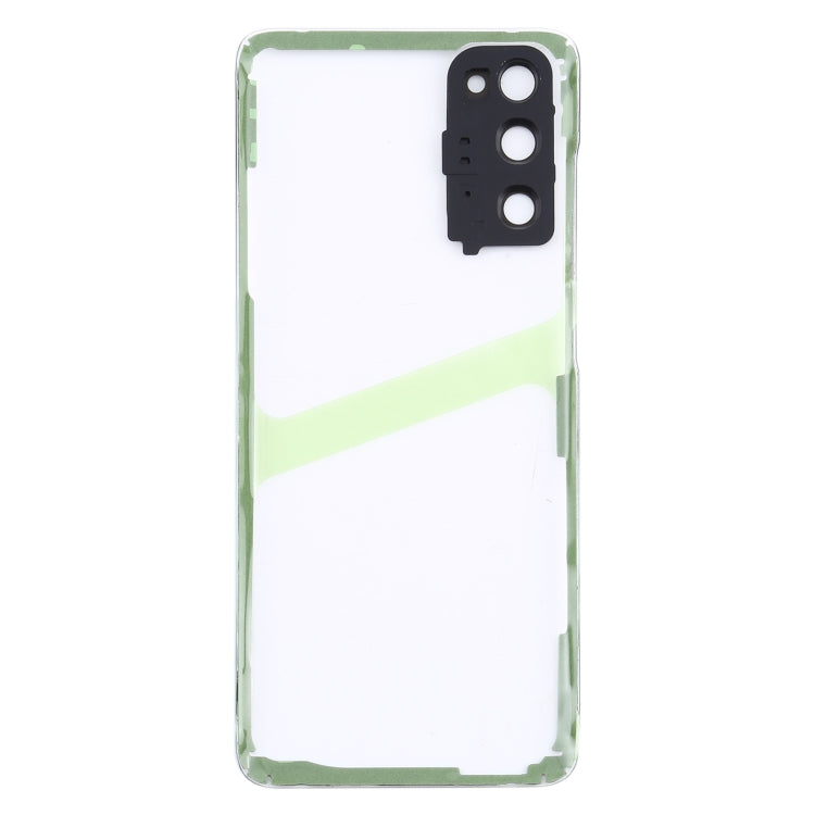 For Samsung Galaxy S20 SM-G980 SM-G980F SM-G980F/DS Glass Transparent Battery Back Cover (Transparent) - Back Cover by buy2fix | Online Shopping UK | buy2fix
