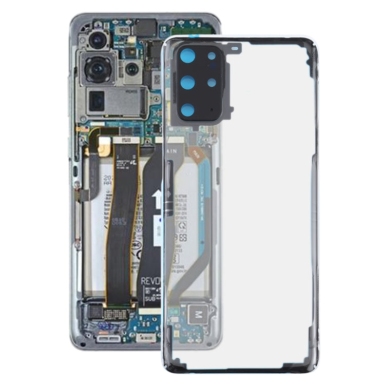 For Samsung Galaxy S20+ SM-G985 SM-G985F SM-G985F/DS Glass Transparent Battery Back Cover (Transparent) - Back Cover by buy2fix | Online Shopping UK | buy2fix