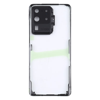 For Samsung Galaxy S20 Ultra SM-G988 SM-G988U SM-G988U1 SM-G9880 SM-G988B/DS SM-G988N SM-G988B SM-G988W Glass Transparent Battery Back Cover (Transparent) - Back Cover by buy2fix | Online Shopping UK | buy2fix