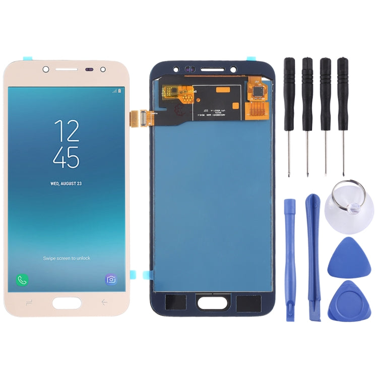TFT LCD Screen for Galaxy J2 Pro (2018), J250F/DS With Digitizer Full Assembly (Gold) - LCD Screen by buy2fix | Online Shopping UK | buy2fix