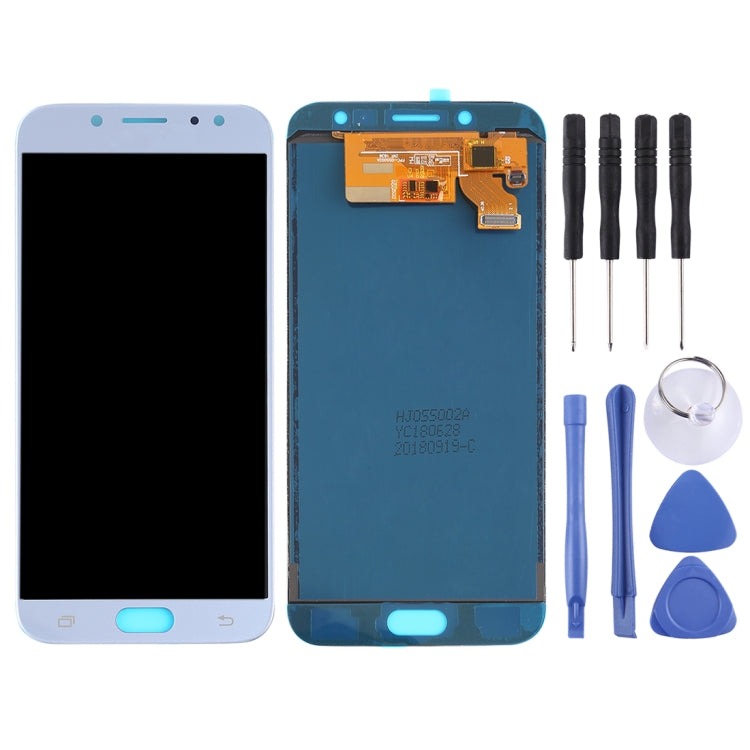 TFT LCD Screen for Galaxy J7 (2017), J730F/DS, J730FM/DS With Digitizer Full Assembly (Blue) - LCD Screen by buy2fix | Online Shopping UK | buy2fix