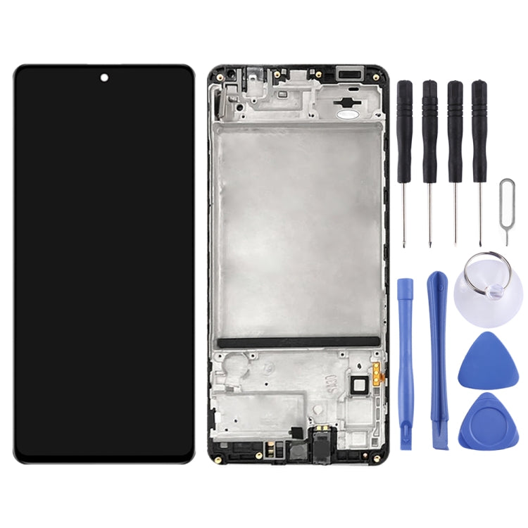 Original LCD Screen for Samsung Galaxy M51 SM-M515 Digitizer Full Assembly With Frame - LCD Screen by buy2fix | Online Shopping UK | buy2fix