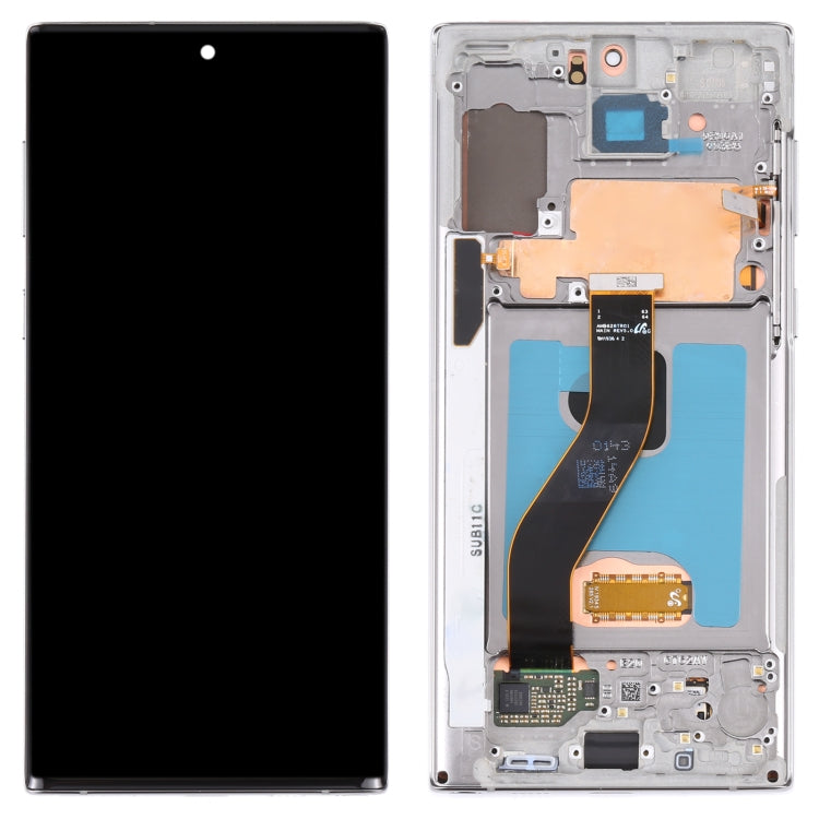Original LCD Screen for Samsung Galaxy Note10 4G/Note10 5G SM-N971/N970 Digitizer Full Assembly With Frame (Grey) - LCD Screen by buy2fix | Online Shopping UK | buy2fix