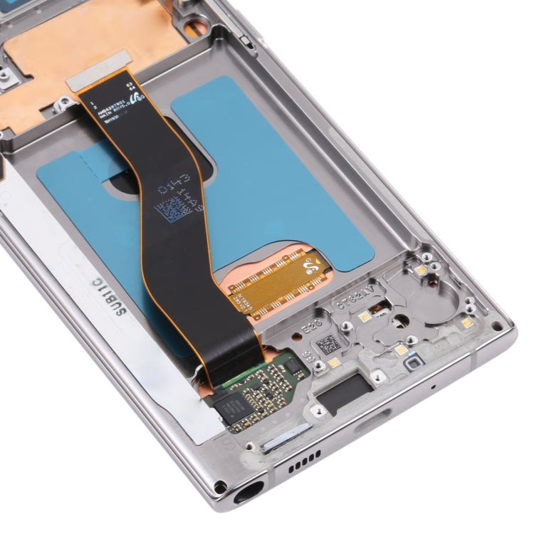 Original LCD Screen for Samsung Galaxy Note10 4G/Note10 5G SM-N971/N970 Digitizer Full Assembly With Frame (Grey) - LCD Screen by buy2fix | Online Shopping UK | buy2fix