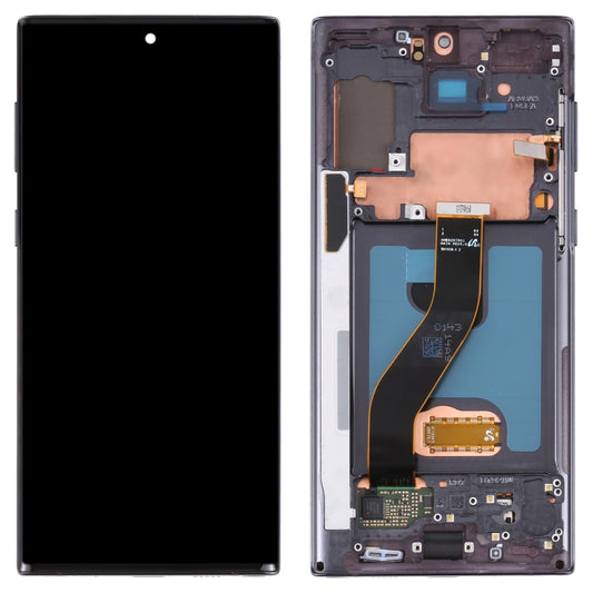 Original LCD Screen for Samsung Galaxy Note10 4G/Note10 5G SM-N971/N970 Digitizer Full Assembly With Frame (Black) - LCD Screen by buy2fix | Online Shopping UK | buy2fix