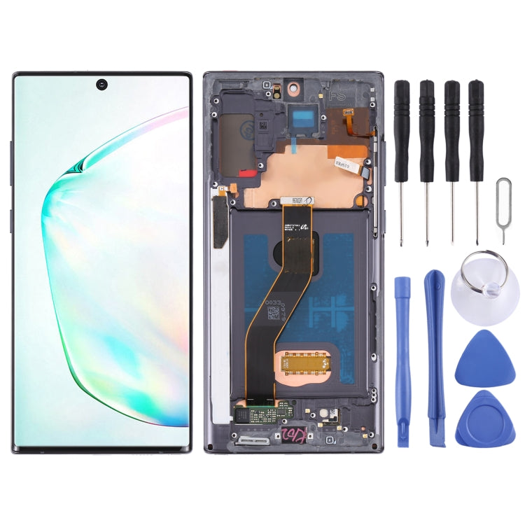Original LCD Screen for Samsung Galaxy Note10+ 4G/Note10+ 5G SM-N976/N975 Digitizer Full Assembly With Frame (Black) - LCD Screen by buy2fix | Online Shopping UK | buy2fix