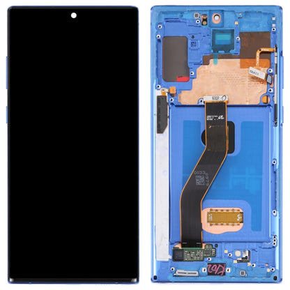 Original LCD Screen for Samsung Galaxy Note10+ 4G/Note10+ 5G SM-N976/N975 Digitizer Full Assembly With Frame (Dark Blue) - LCD Screen by buy2fix | Online Shopping UK | buy2fix