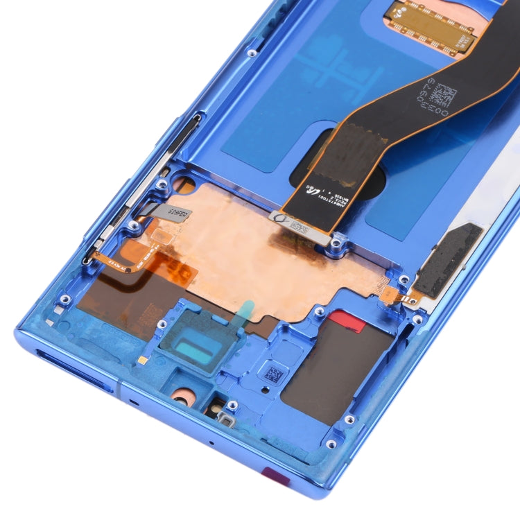 Original LCD Screen for Samsung Galaxy Note10+ 4G/Note10+ 5G SM-N976/N975 Digitizer Full Assembly With Frame (Dark Blue) - LCD Screen by buy2fix | Online Shopping UK | buy2fix