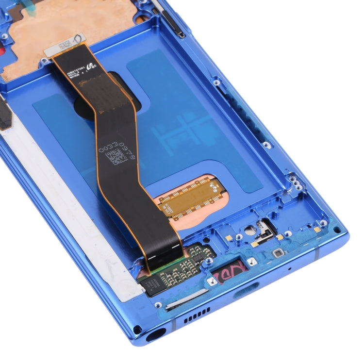 Original LCD Screen for Samsung Galaxy Note10+ 4G/Note10+ 5G SM-N976/N975 Digitizer Full Assembly With Frame (Dark Blue) - LCD Screen by buy2fix | Online Shopping UK | buy2fix