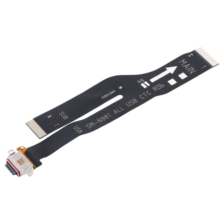 For Samsung Galaxy Note20 5G / SM-N981 Original Charging Port Flex Cable - Tail Connector by buy2fix | Online Shopping UK | buy2fix