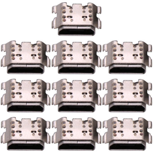 For Samsung Galaxy A01 SM-A015F 10pcs Charging Port Connector - Tail Connector by buy2fix | Online Shopping UK | buy2fix