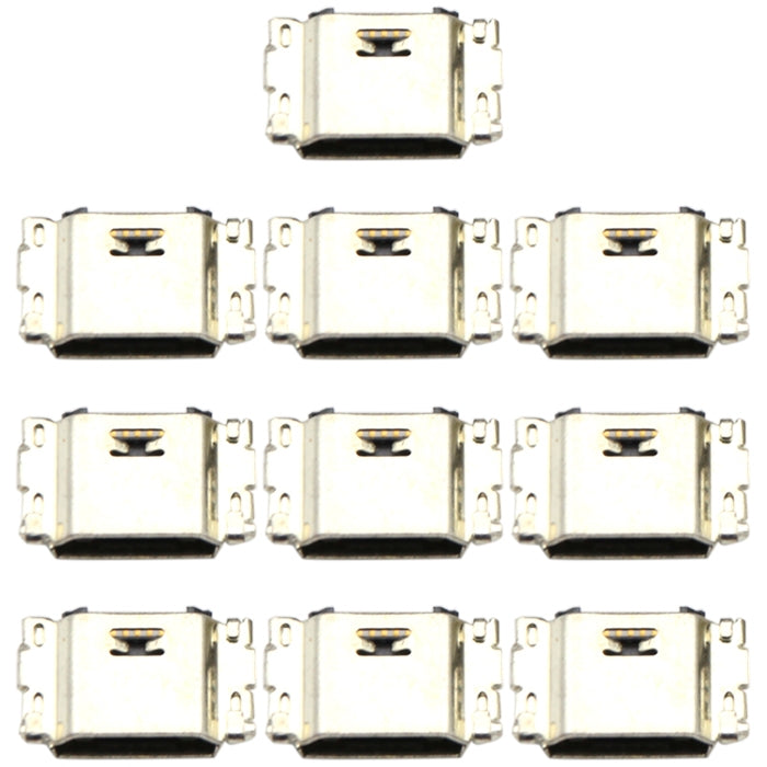 For Samsung Galaxy A6 2018 SM-A600F 10pcs Charging Port Connector - Tail Connector by buy2fix | Online Shopping UK | buy2fix