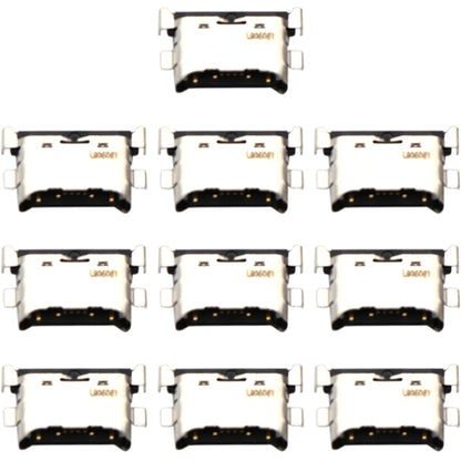 For Samsung Galaxy A20e SM-A202 10pcs Charging Port Connector - Tail Connector by buy2fix | Online Shopping UK | buy2fix