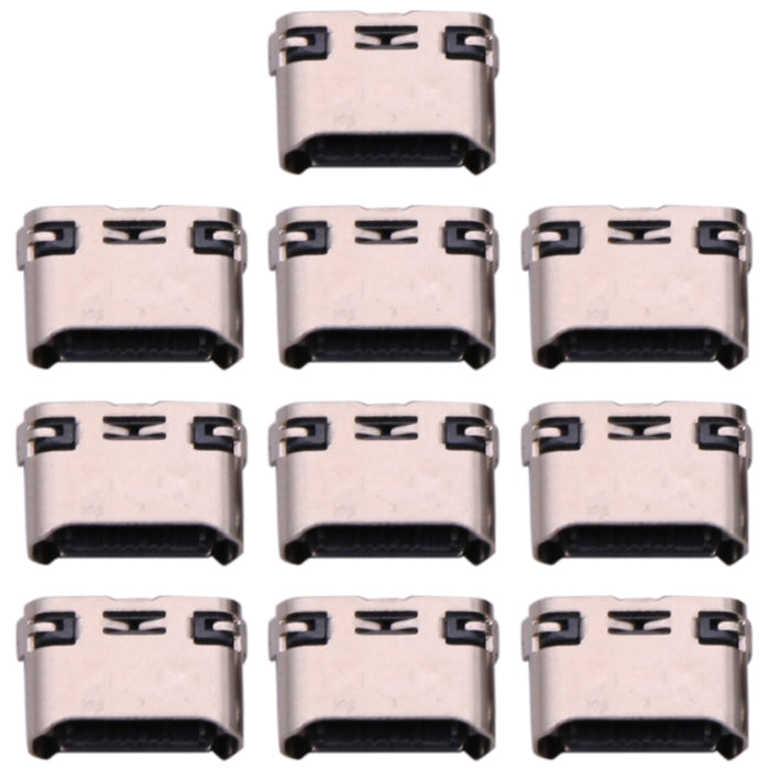 For Samsung Galaxy A80 SM-A805F 10pcs Charging Port Connector - Tail Connector by buy2fix | Online Shopping UK | buy2fix