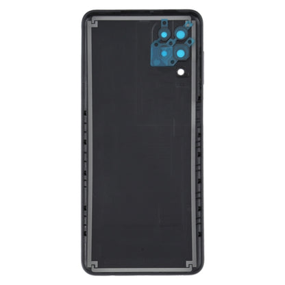 For Samsung Galaxy A12 Battery Back Cover (Black) - Back Cover by buy2fix | Online Shopping UK | buy2fix