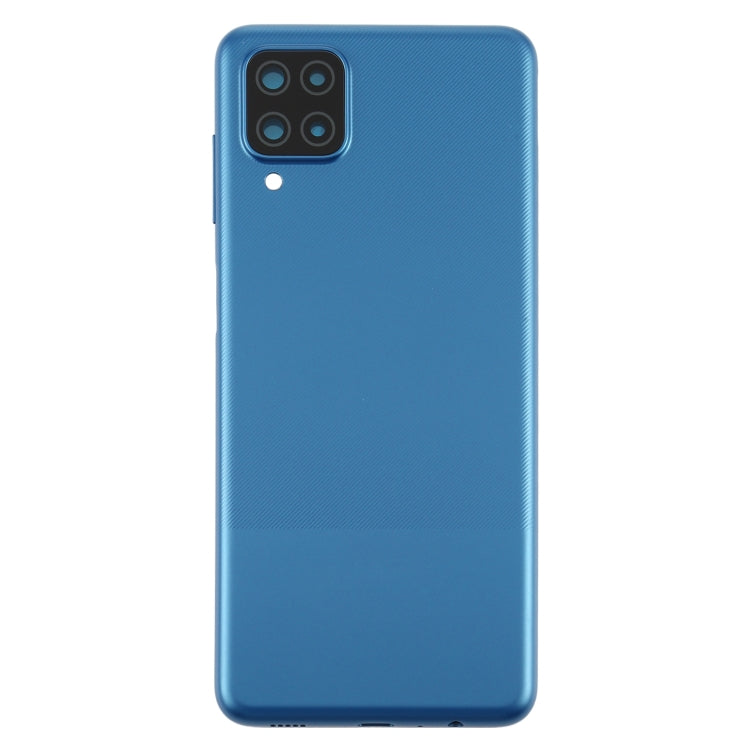 For Samsung Galaxy A12 Battery Back Cover (Blue) - Back Cover by buy2fix | Online Shopping UK | buy2fix
