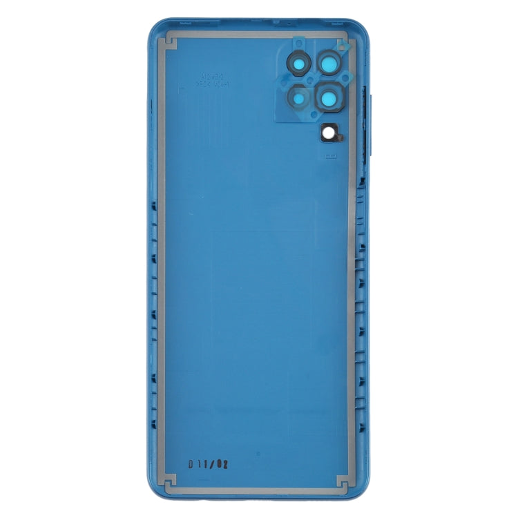 For Samsung Galaxy A12 Battery Back Cover (Blue) - Back Cover by buy2fix | Online Shopping UK | buy2fix