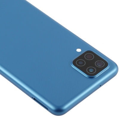 For Samsung Galaxy A12 Battery Back Cover (Blue) - Back Cover by buy2fix | Online Shopping UK | buy2fix