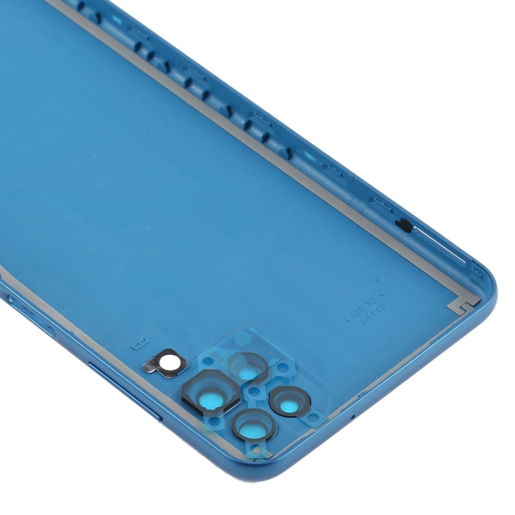 For Samsung Galaxy A12 Battery Back Cover (Blue) - Back Cover by buy2fix | Online Shopping UK | buy2fix
