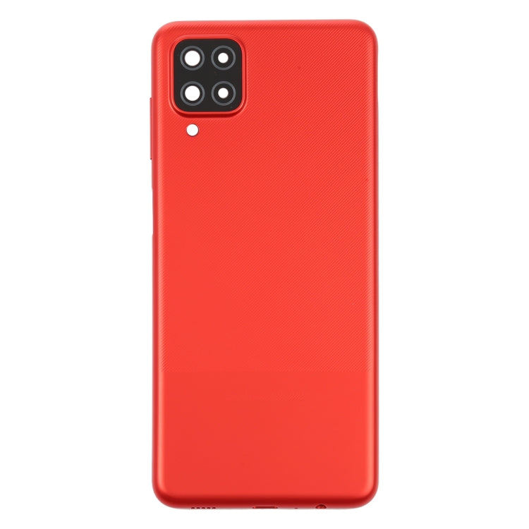 For Samsung Galaxy A12 Battery Back Cover (Red) - Back Cover by buy2fix | Online Shopping UK | buy2fix
