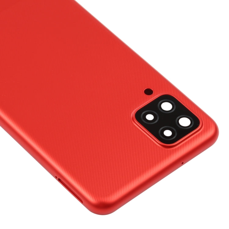For Samsung Galaxy A12 Battery Back Cover (Red) - Back Cover by buy2fix | Online Shopping UK | buy2fix