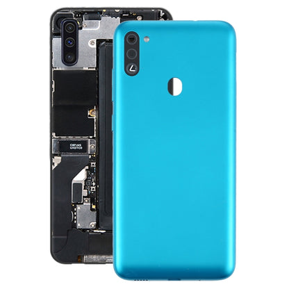 For Samsung Galaxy M11 SM-M115F Battery Back Cover (Green) - Back Cover by buy2fix | Online Shopping UK | buy2fix