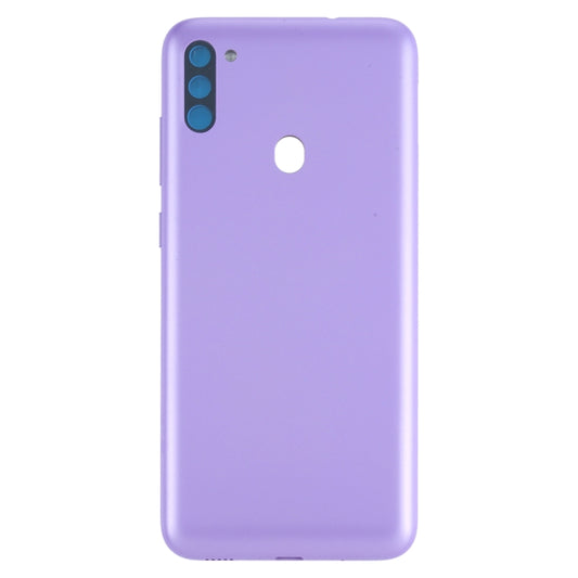 For Samsung Galaxy M11 SM-M115F Battery Back Cover (Purple) - Back Cover by buy2fix | Online Shopping UK | buy2fix