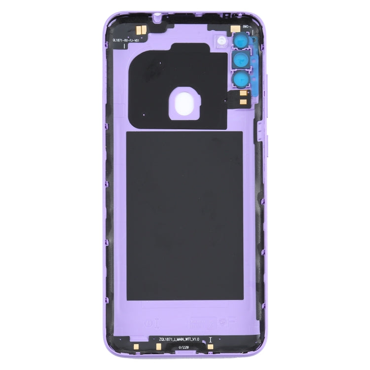 For Samsung Galaxy M11 SM-M115F Battery Back Cover (Purple) - Back Cover by buy2fix | Online Shopping UK | buy2fix