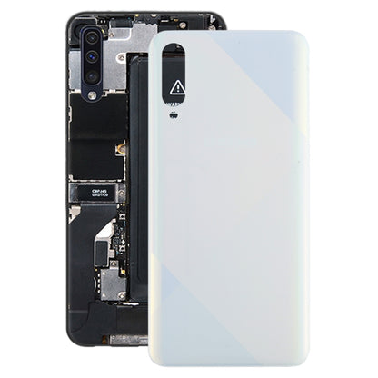 For Samsung Galaxy A50s SM-A507F Battery Back Cover (White) - Back Cover by buy2fix | Online Shopping UK | buy2fix