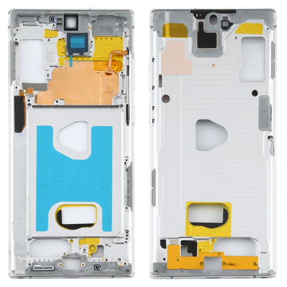 For Samsung Galaxy Note10+ 5G SM-N976F  Middle Frame Bezel Plate (White) - Frame Bezel Plate by buy2fix | Online Shopping UK | buy2fix