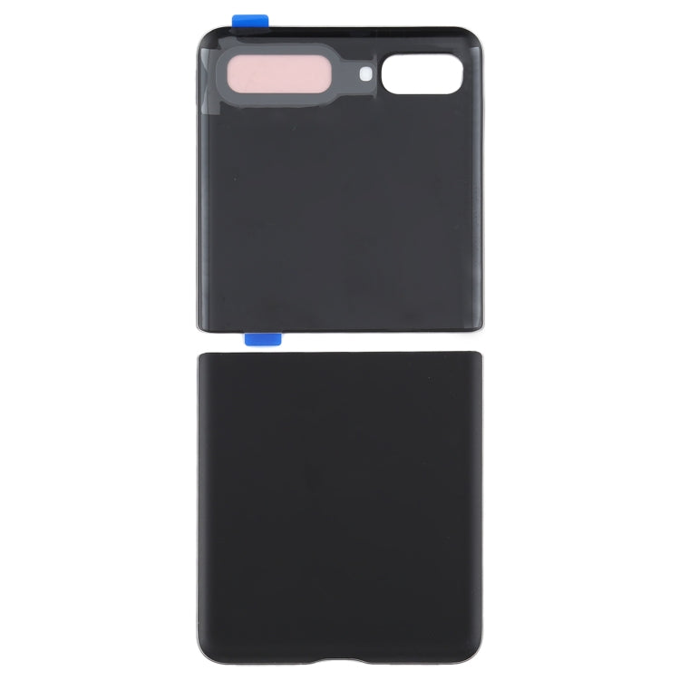 For Samsung Galaxy Z Flip 5G SM-F707 Battery Back Cover (Black) - Back Cover by buy2fix | Online Shopping UK | buy2fix